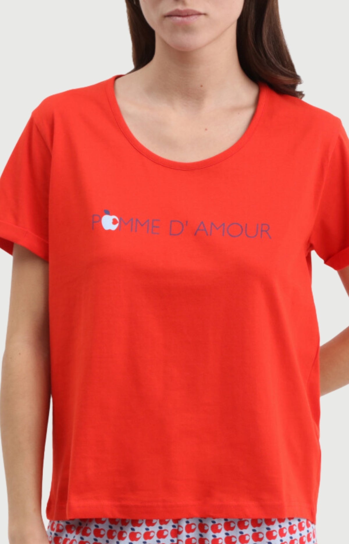 Pyjashort Femme Pomme d&