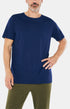 Tee-shirt Homme Coton pima Marine 2