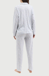 Pyjama Femme Marguerite en flanelle de coton 4