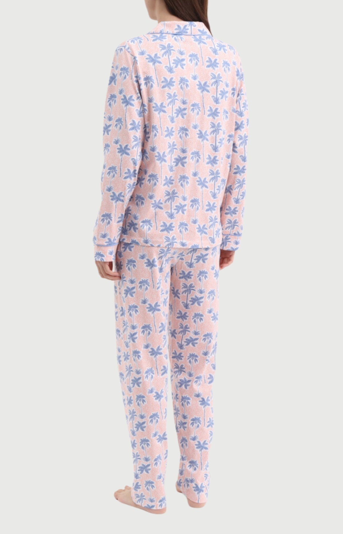 Pyjama Femme Palmier en flanelle de coton 4