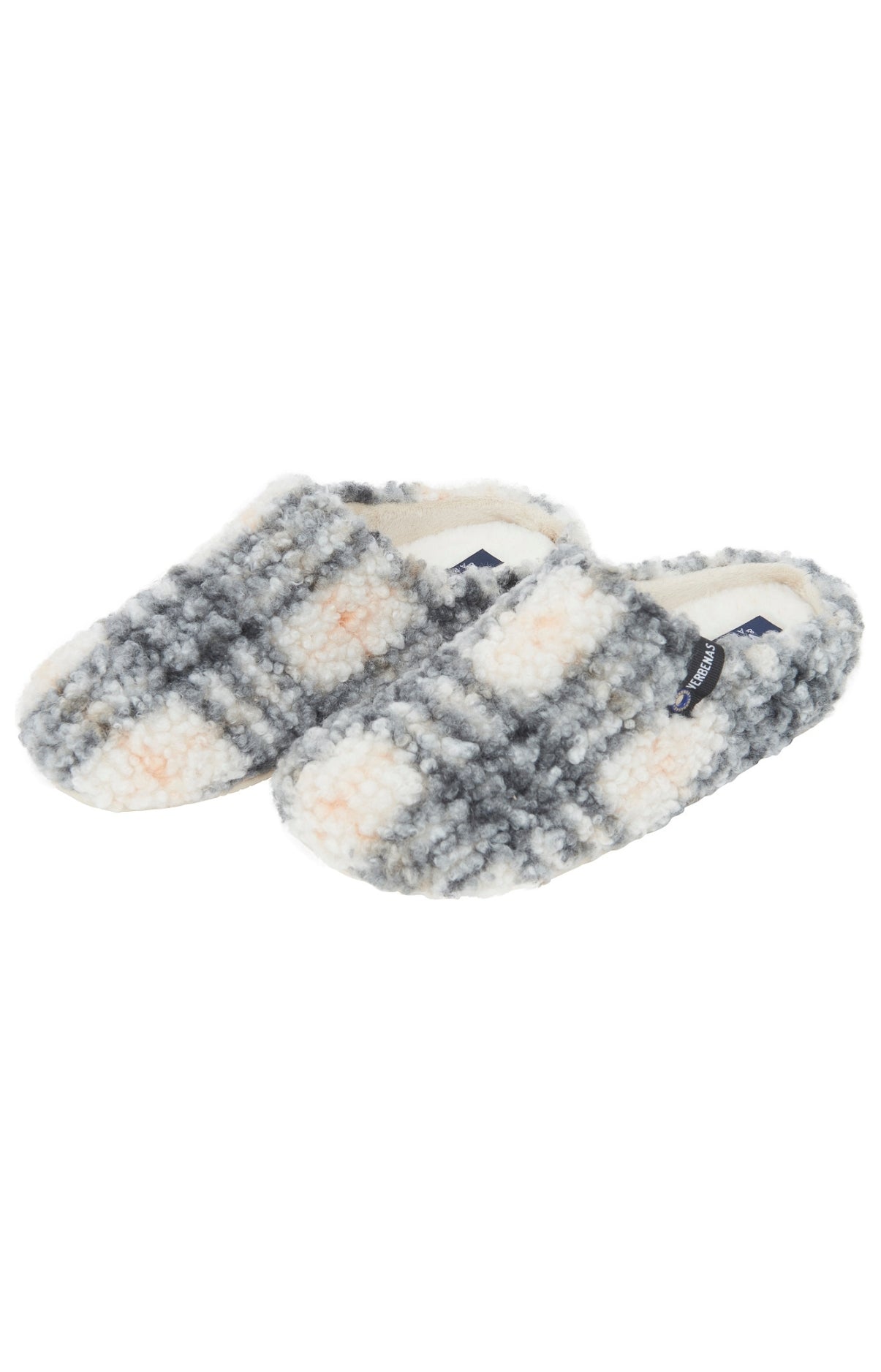 Chaussons Femme Maryline Blanc et Ivoire 1