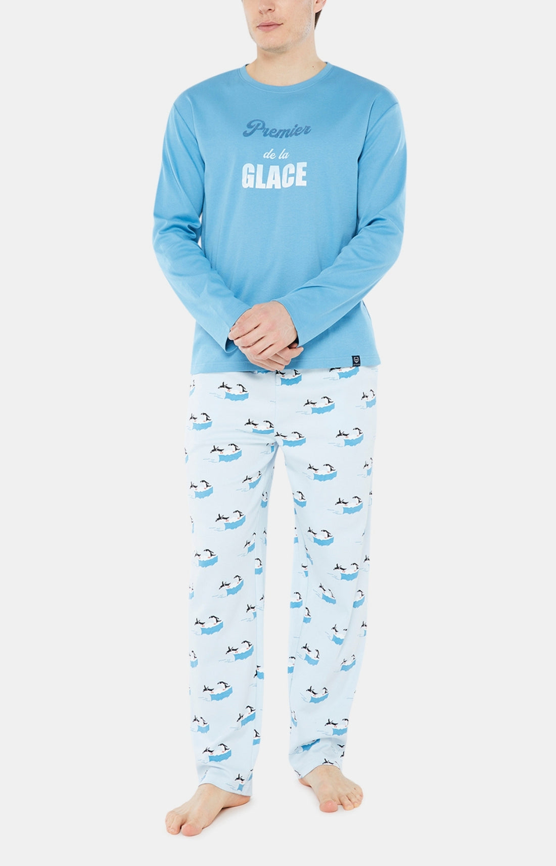 Pyjama long Homme Iceberg Bleu 1