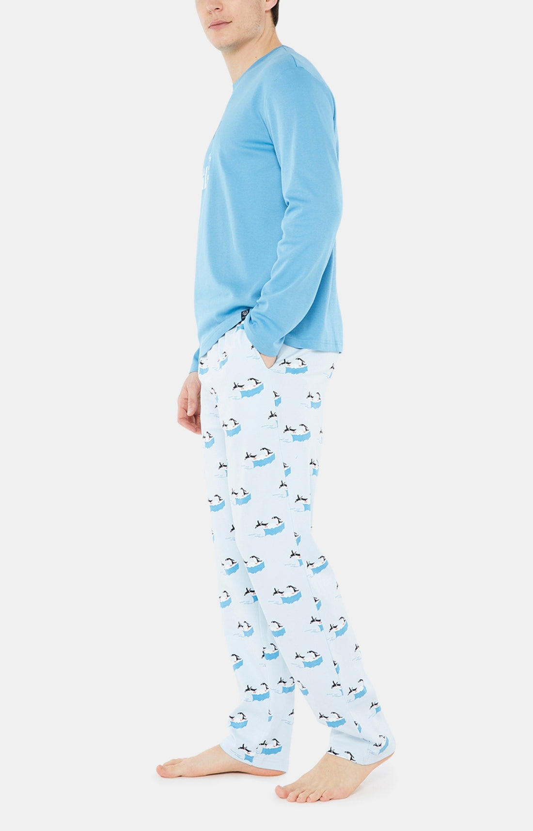 Pyjama long Homme Iceberg Bleu 2