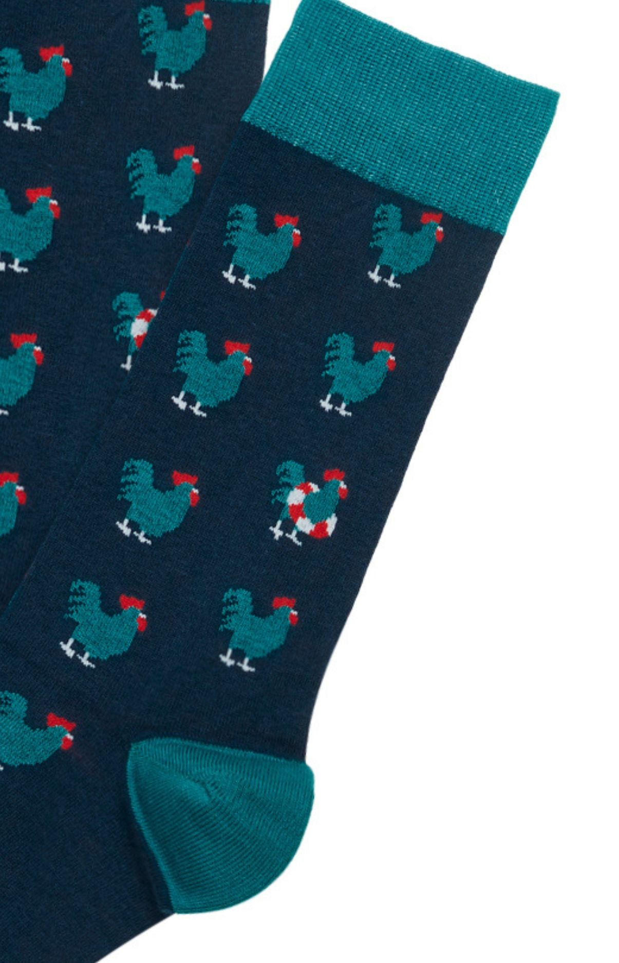 Chaussettes Homme Coq Marine 3