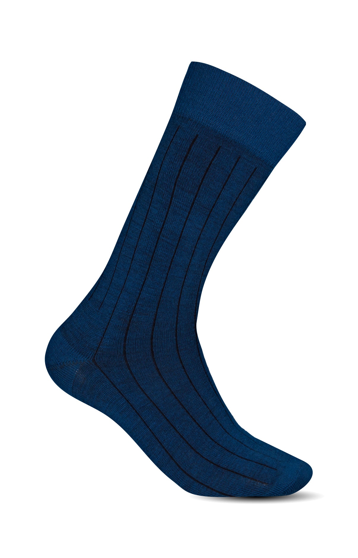Chaussettes Homme laine et cachemire Bleu 1