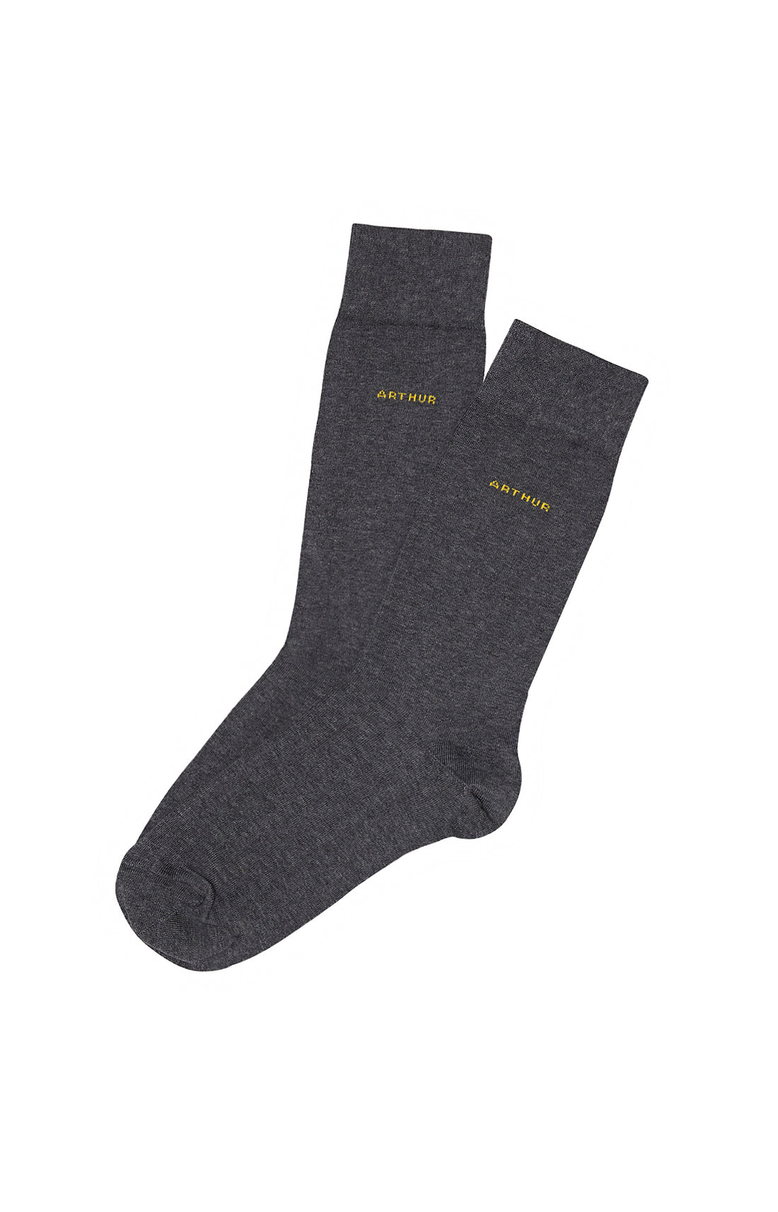 Chaussettes Homme Unies Gris 3