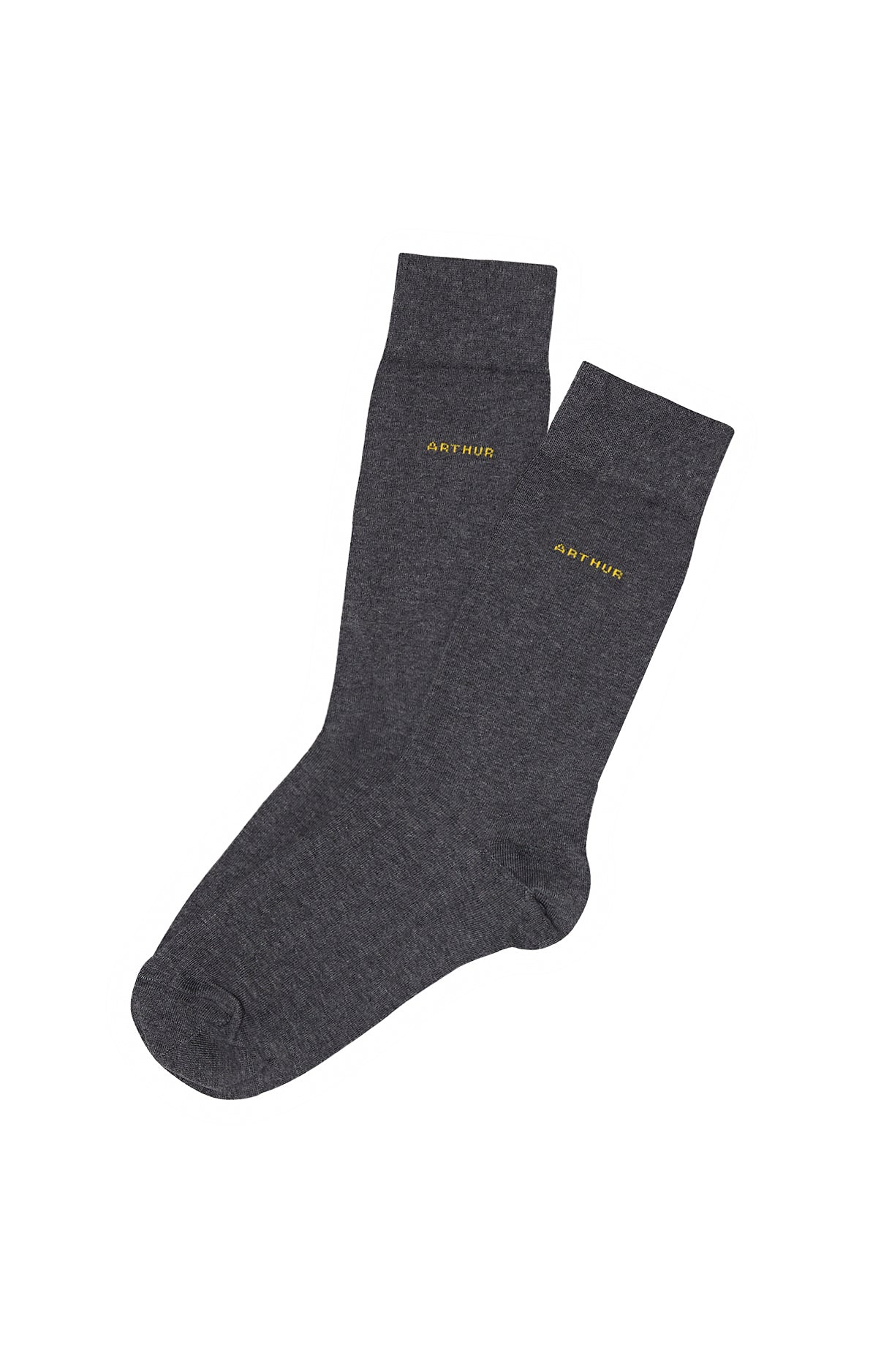 Chaussettes Homme Unies Gris 3
