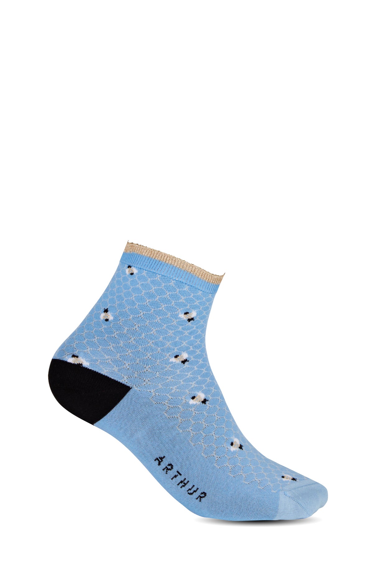 Chaussettes Femme Abeille Bleu 1