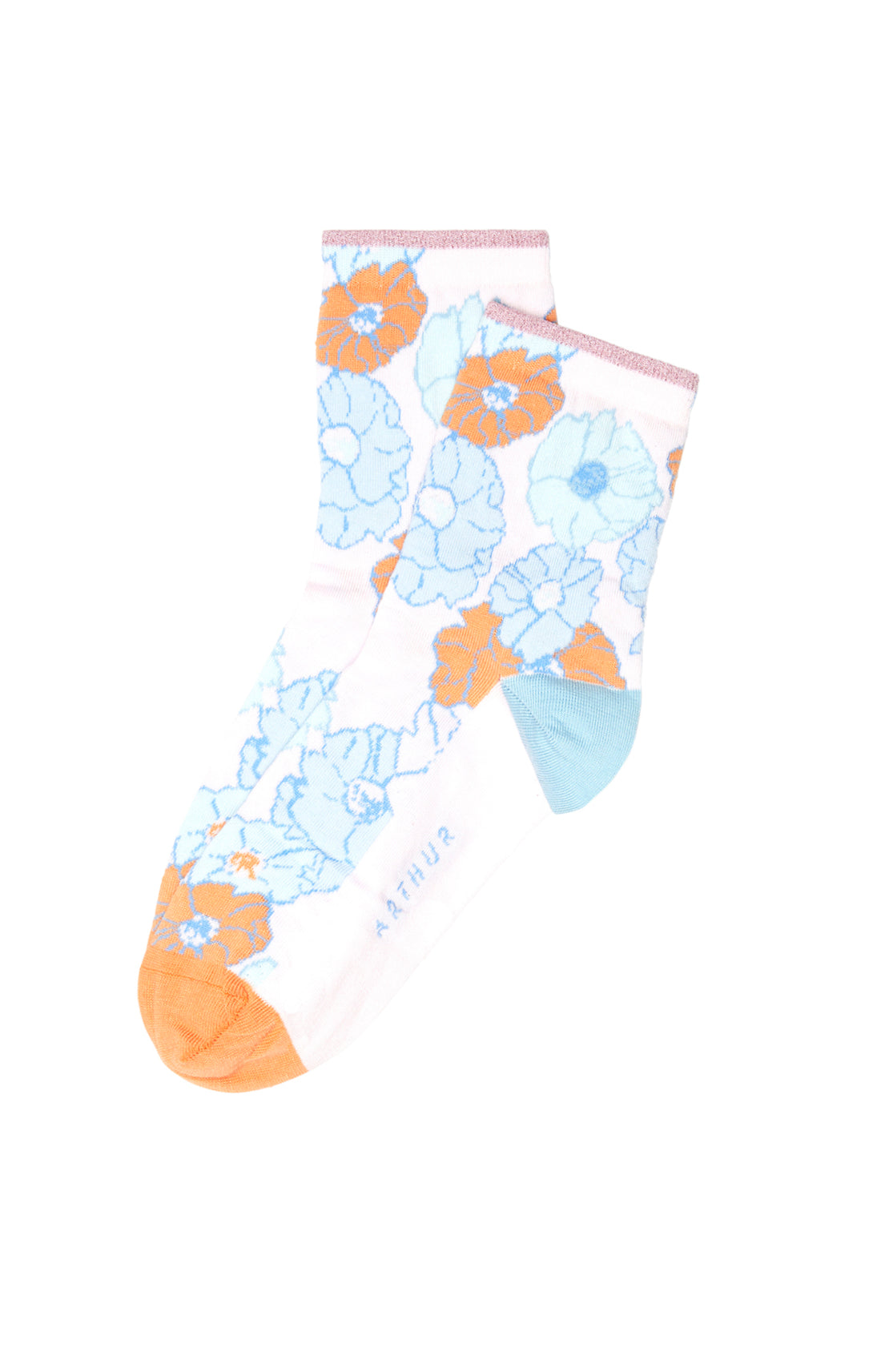 Chaussettes Femme Monette Rose 1