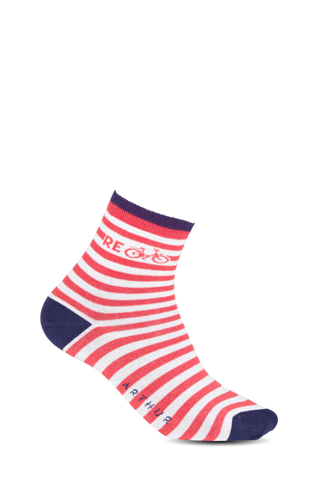 Chaussettes Femme Recycle Rouge 1