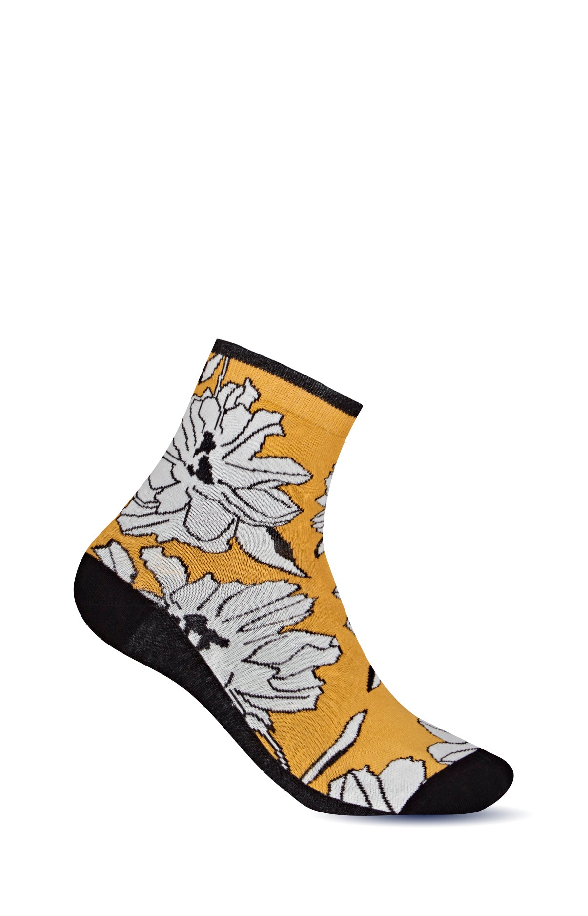 Chaussettes Femme Simone Jaune 1