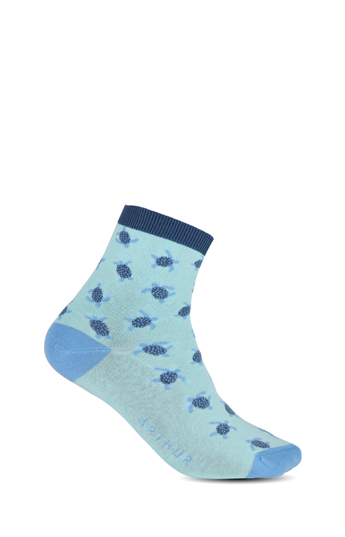 Chaussettes Femme Tortue Bleu 2