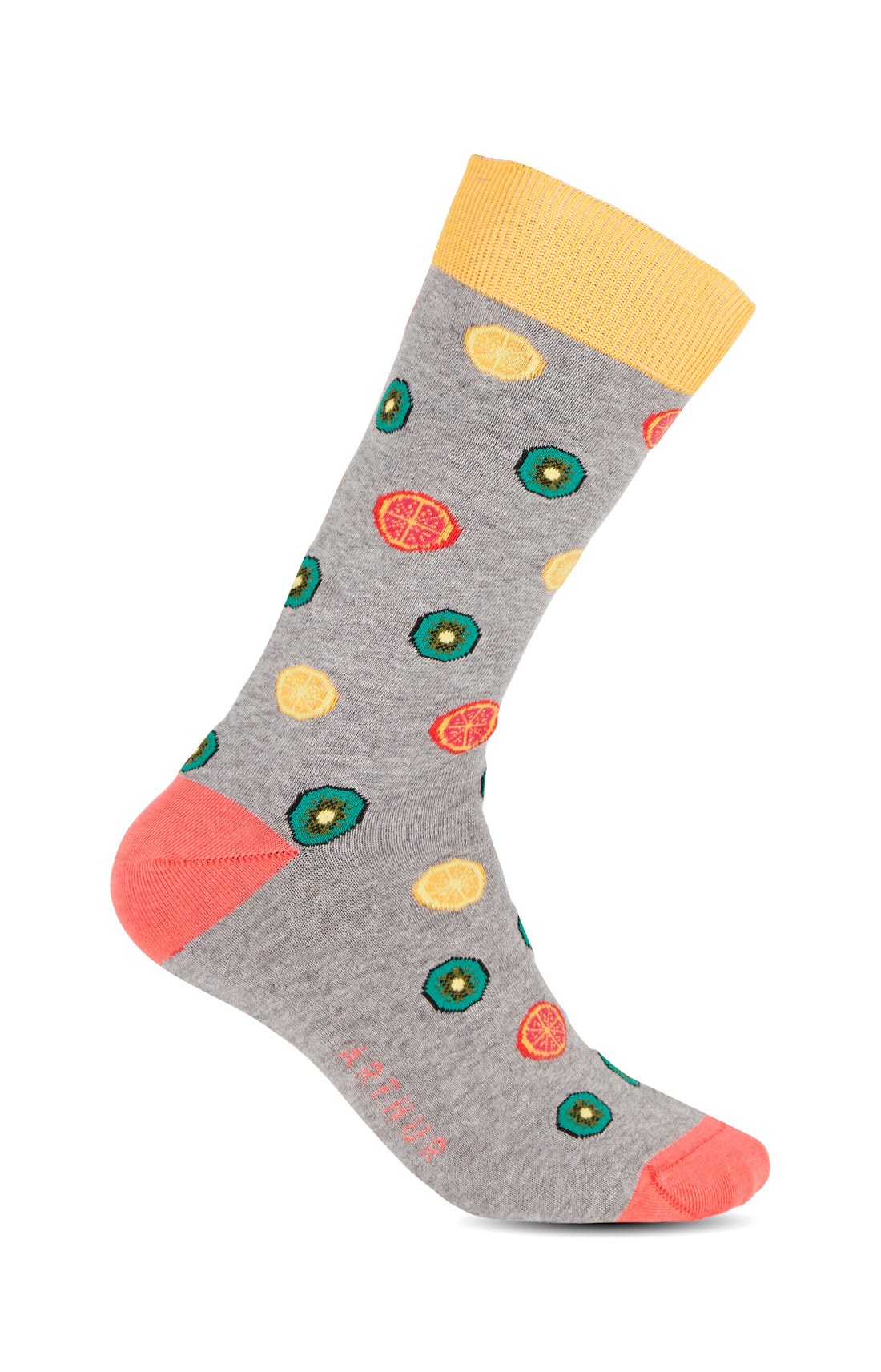 Chaussettes Femme Agrume Gris 1