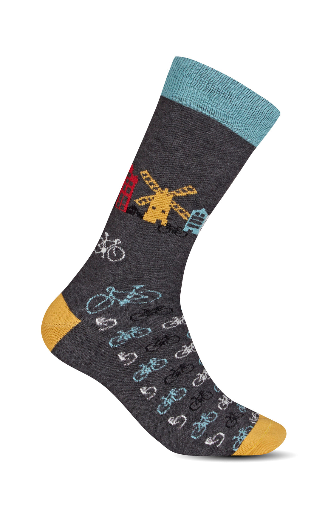 Chaussettes Femme Amsterdam Gris 1
