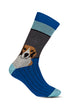 Chaussettes Femme Beagle Gris 1