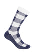 Chaussettes Femme Vichy Marine 1