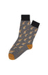Chaussettes Homme Girafe Gris 1