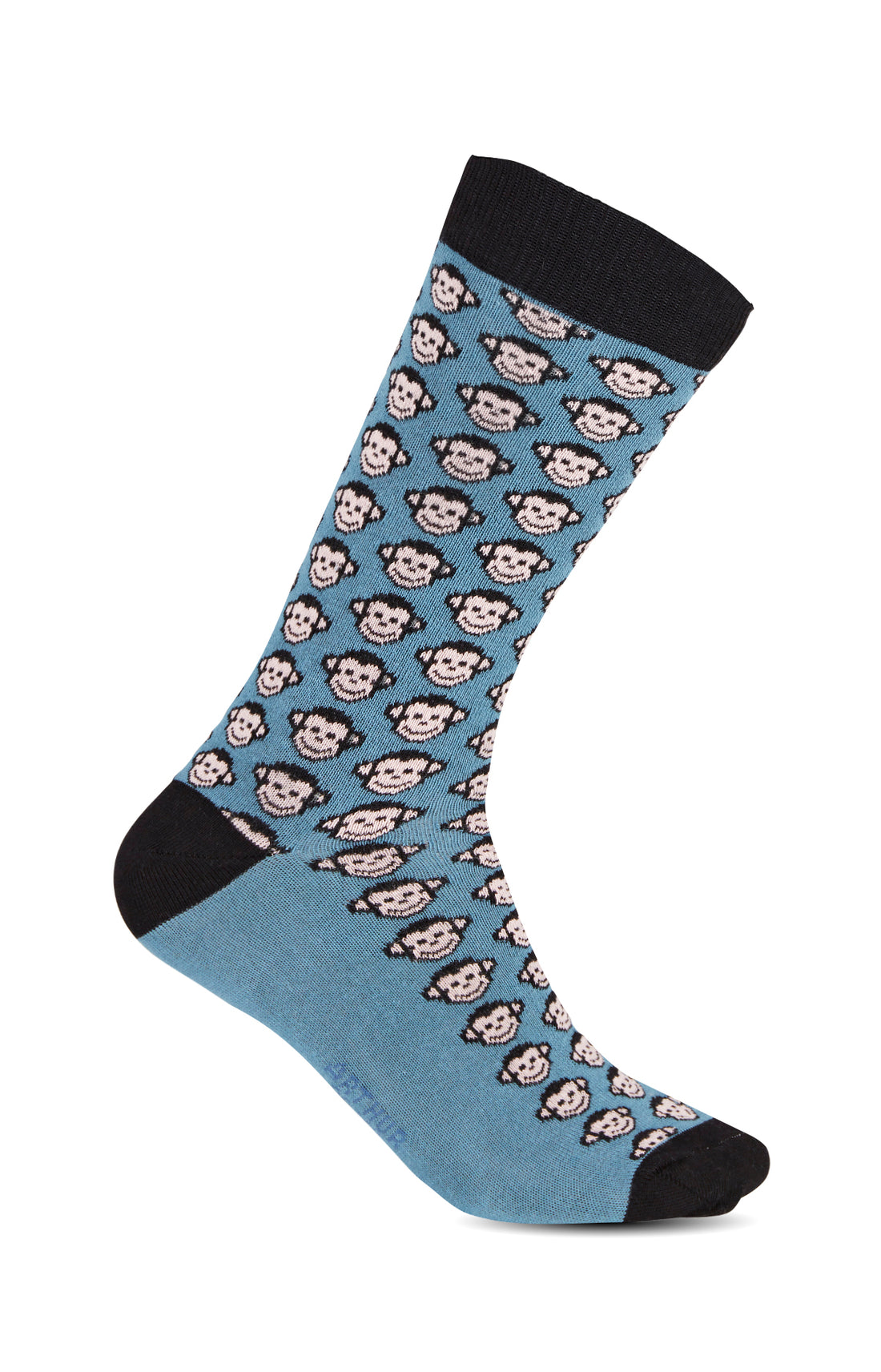 Chaussettes Femme Monkey Duck Bleu 1