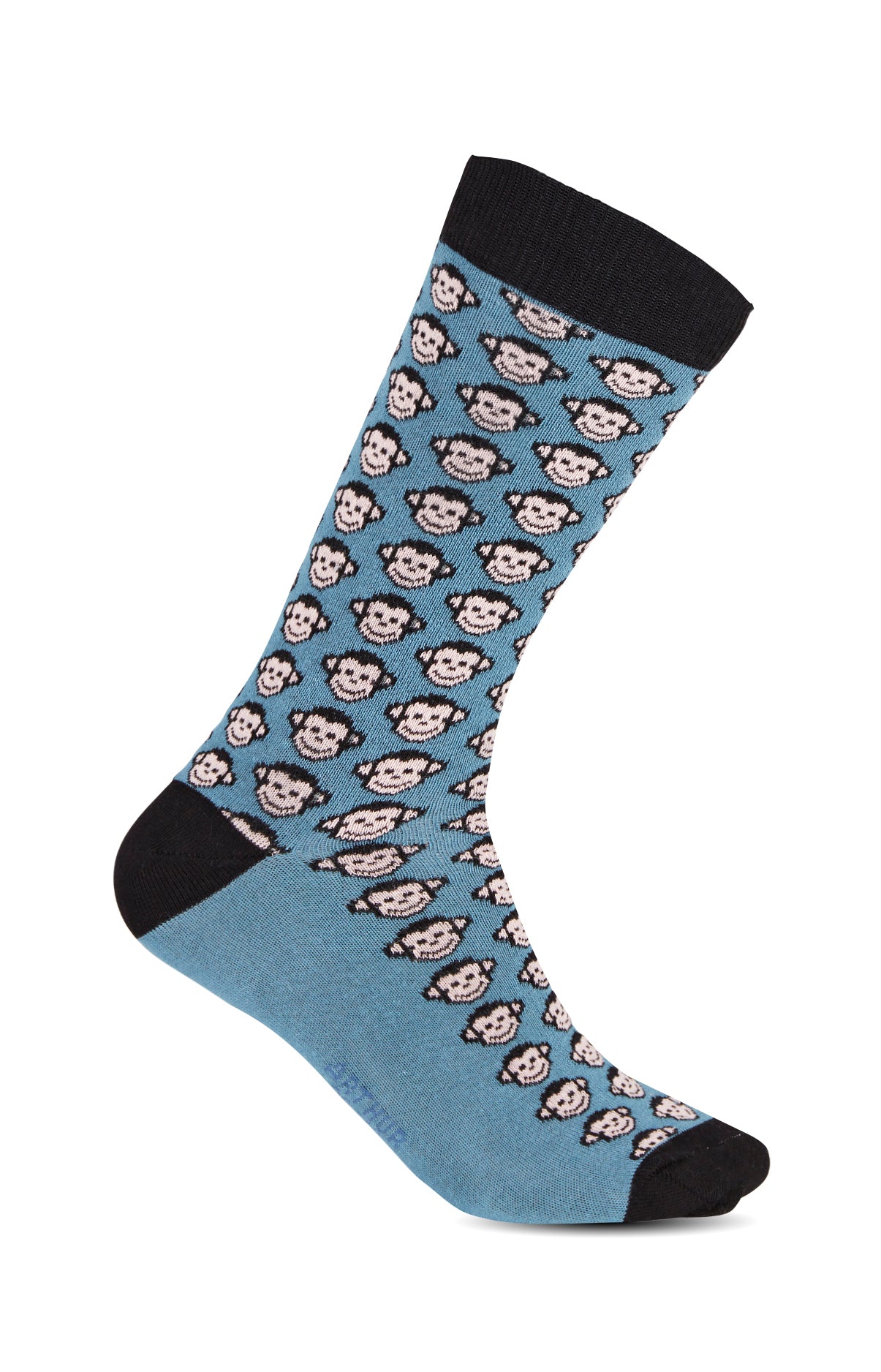 Chaussettes Femme Monkey Duck Bleu 1