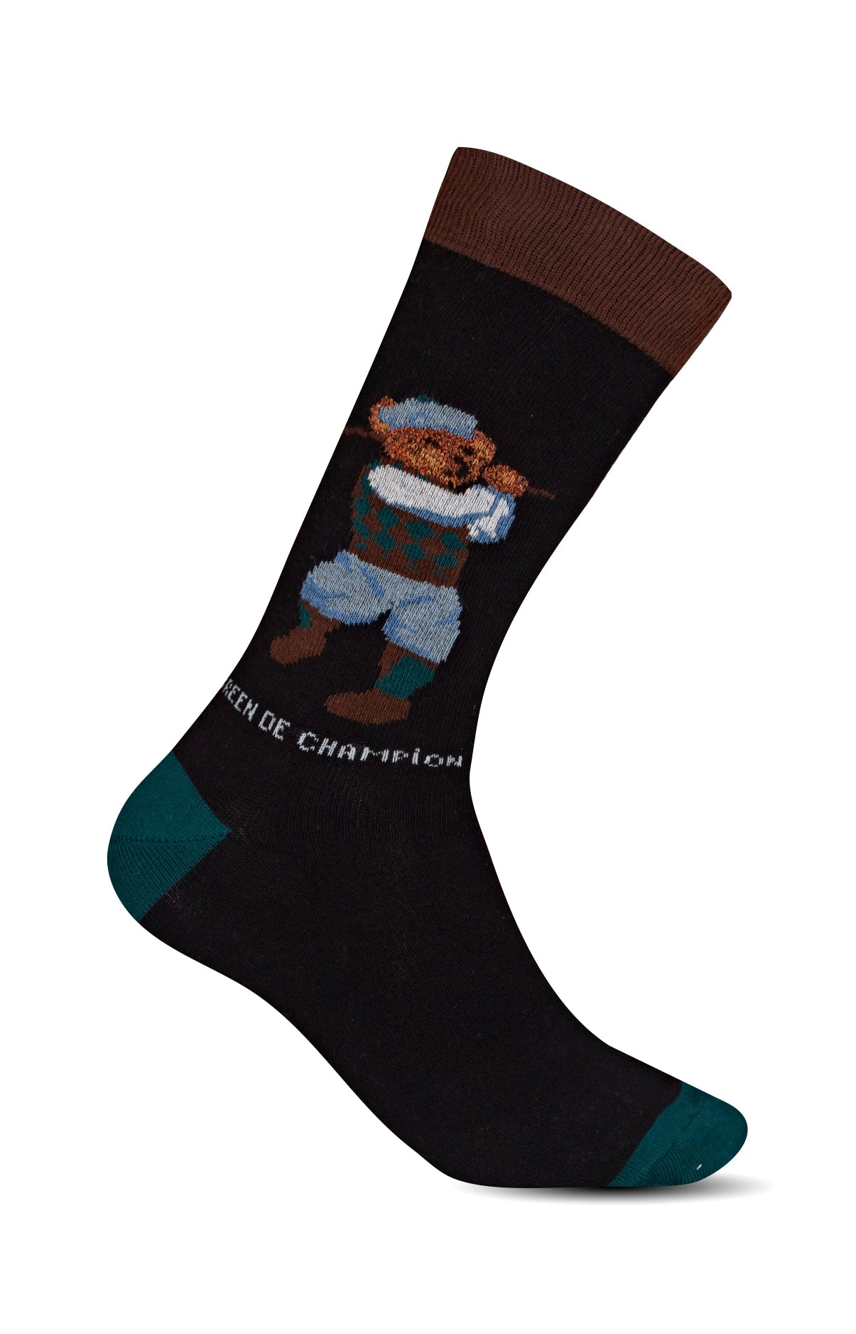 Chaussettes Homme Green de Champion Noir 1