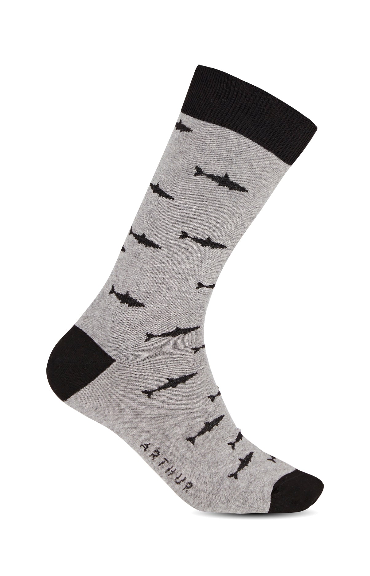 Chaussettes Femme Requin Gris 1