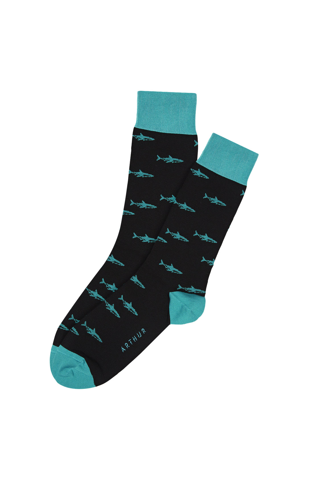 Chaussettes Homme Requin Marine 3