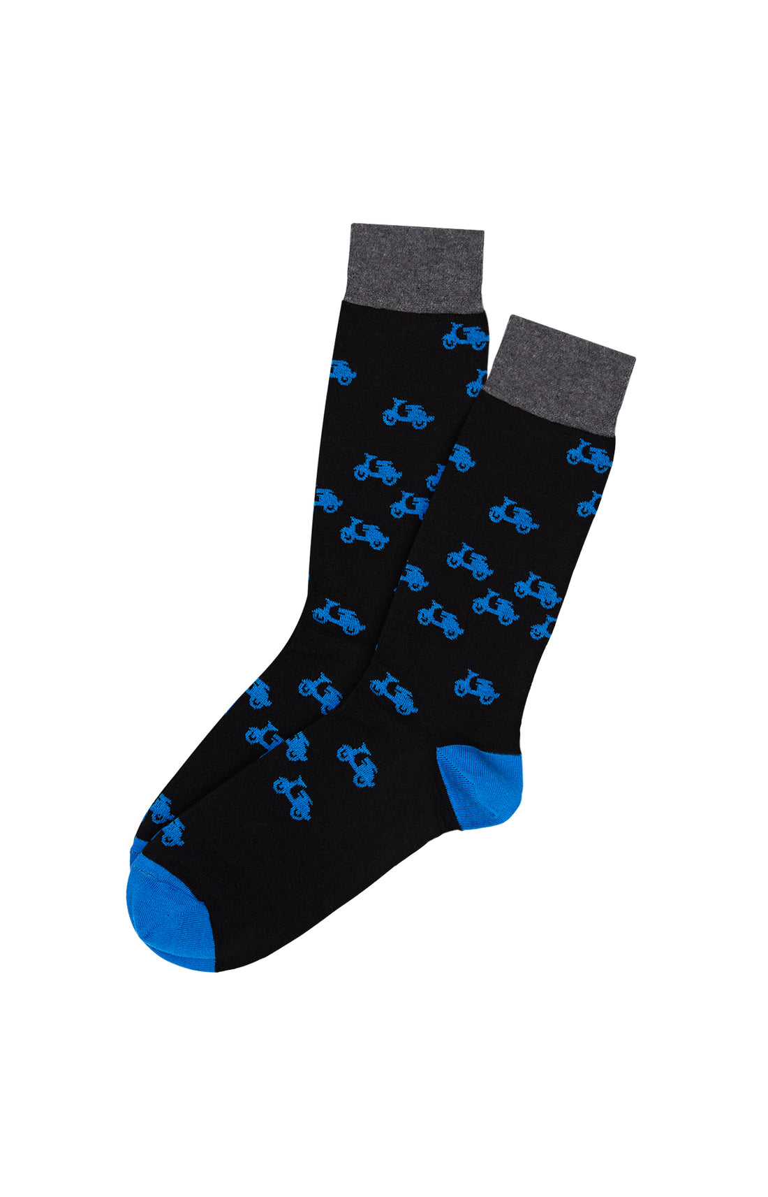 Chaussettes Homme Scooter Bleu 4