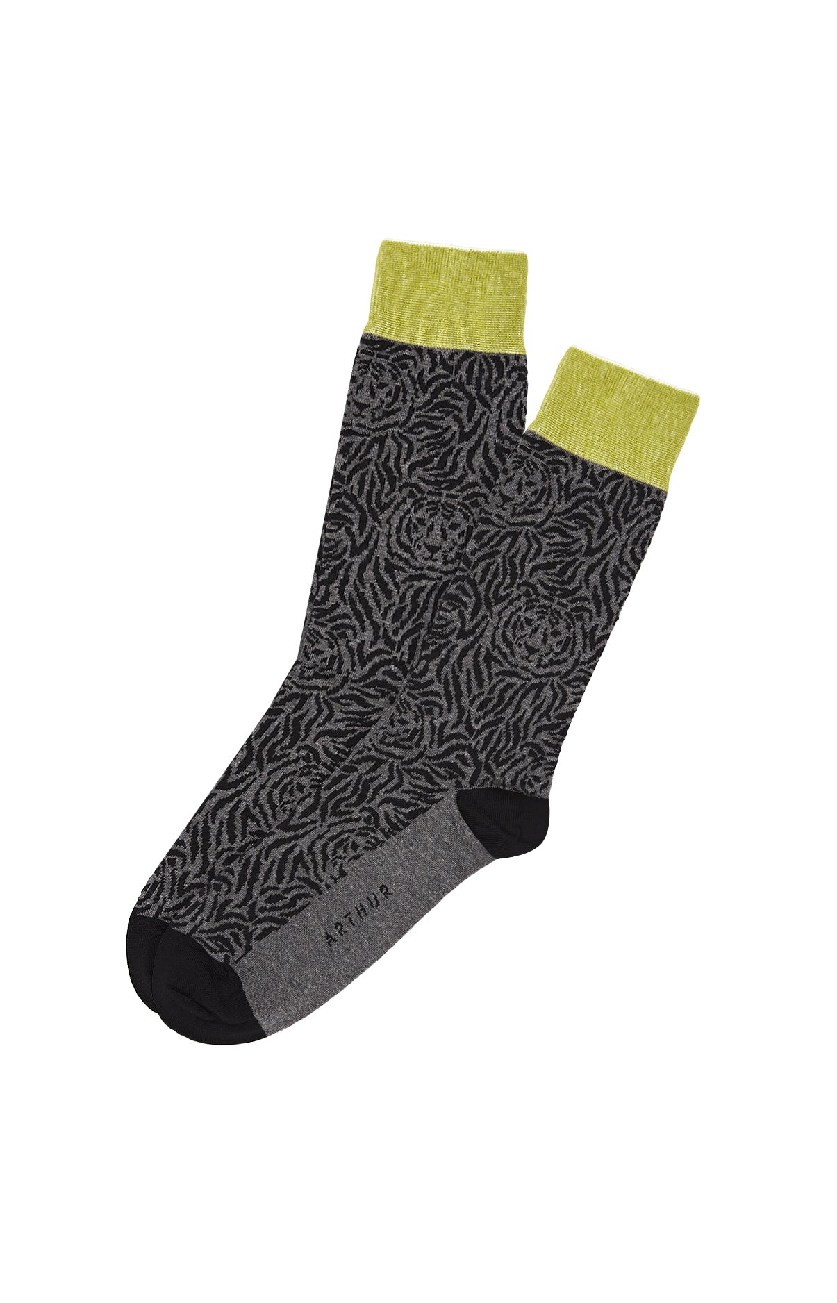 Chaussettes Homme Tigre Gris 1