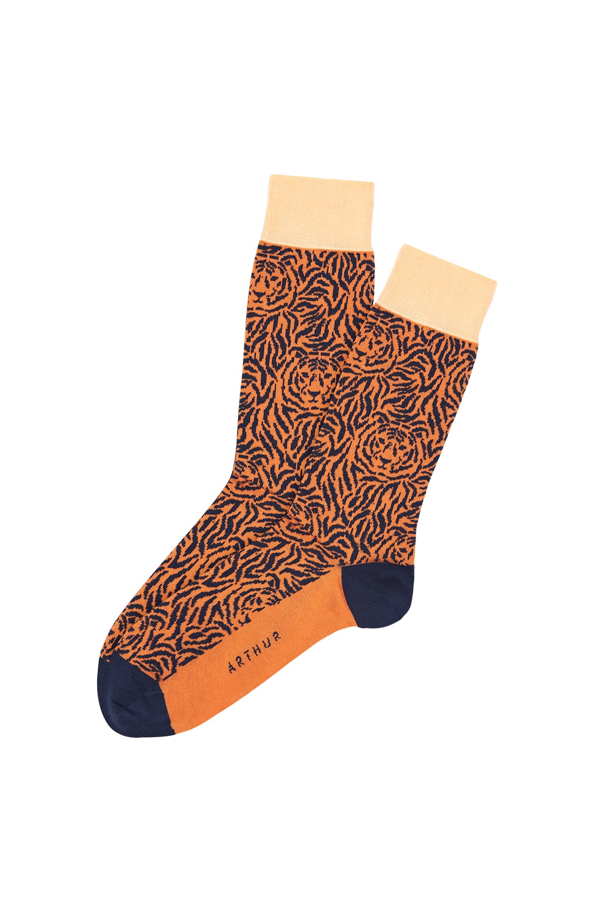 Chaussettes Homme Tigre Gris 3