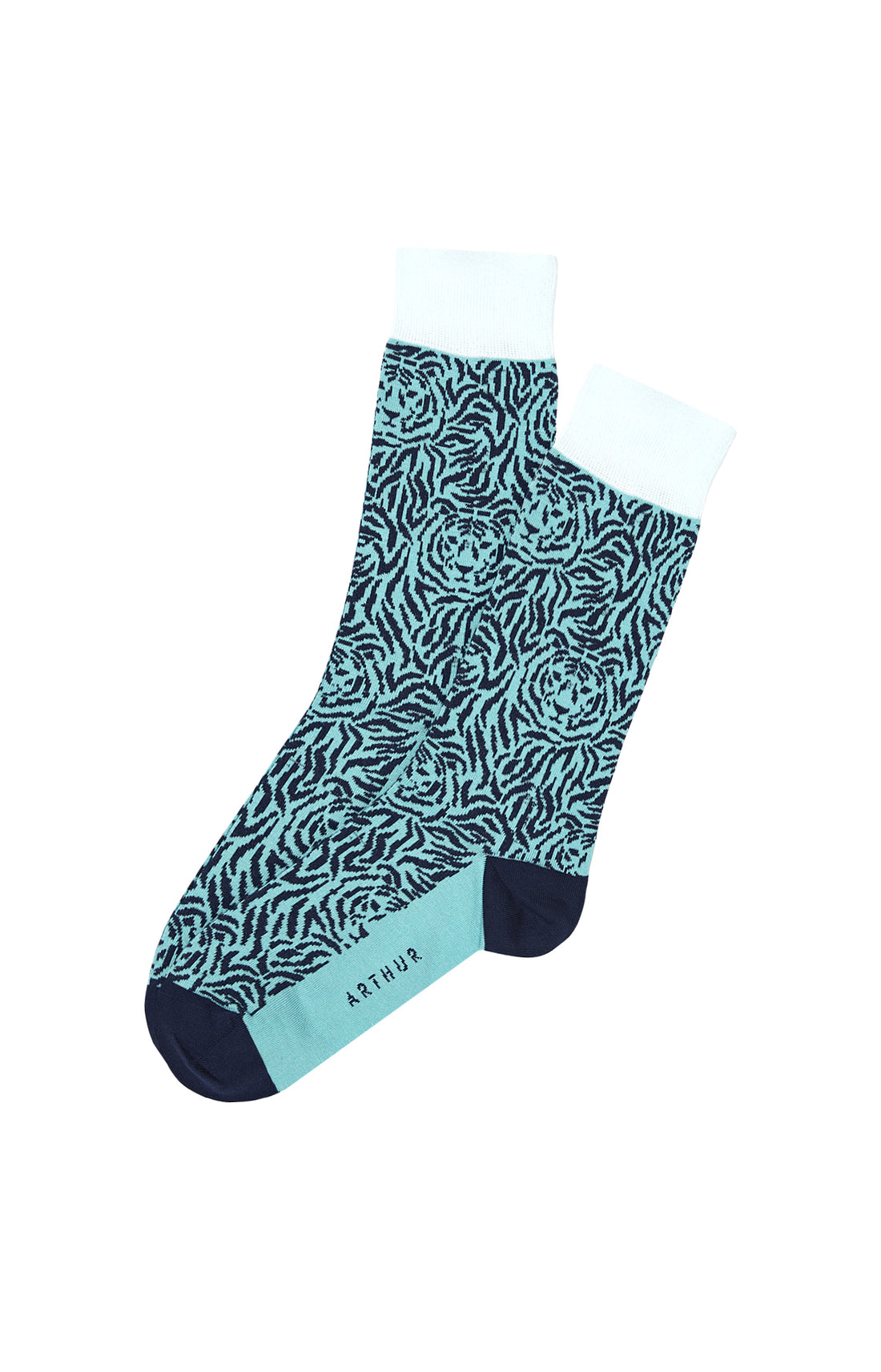 Chaussettes Homme Tigre Gris 5