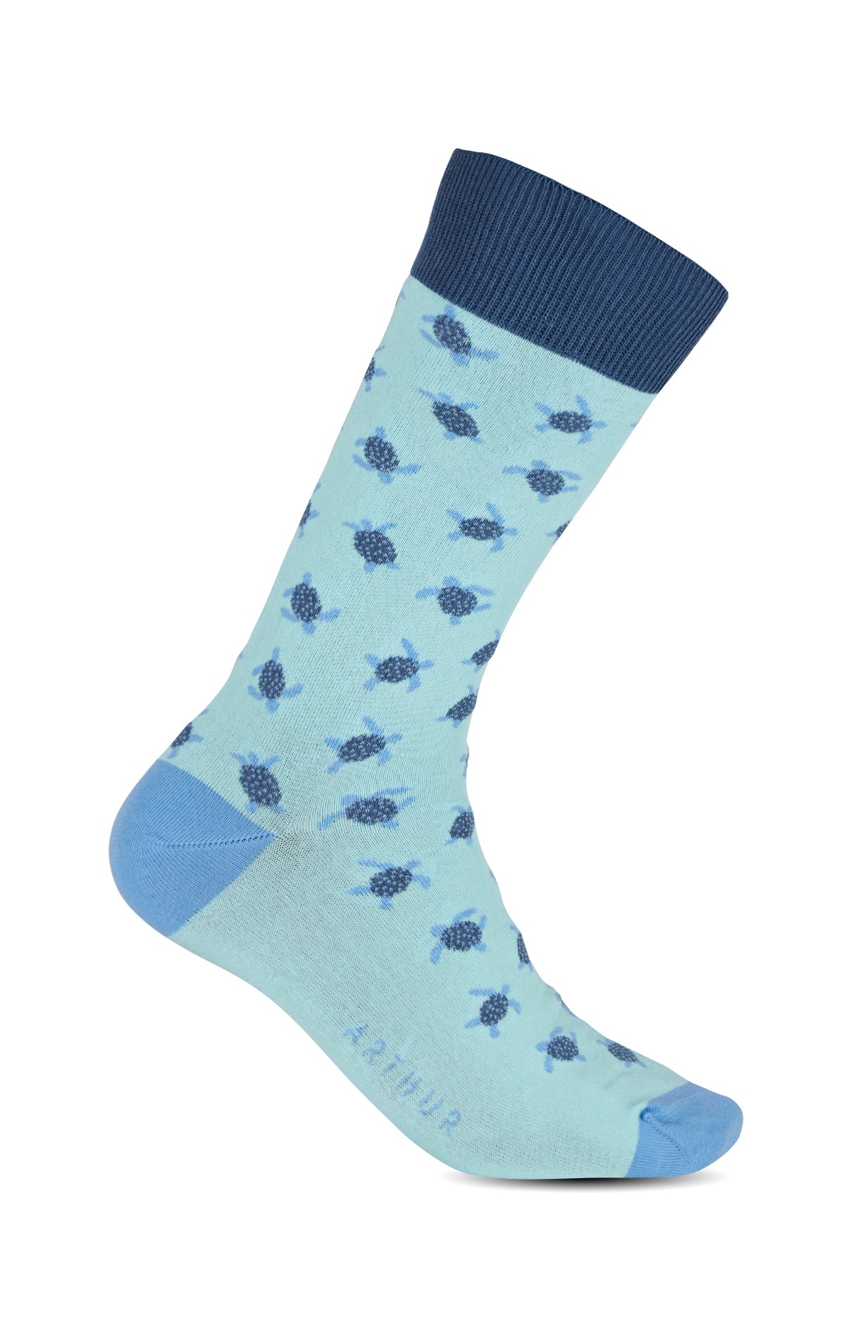 Chaussettes Femme Tortue Bleu 3