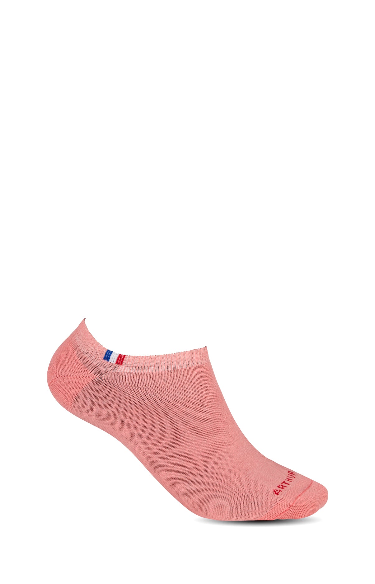 Pack 2 chaussettes invisibles Femme Rose 4