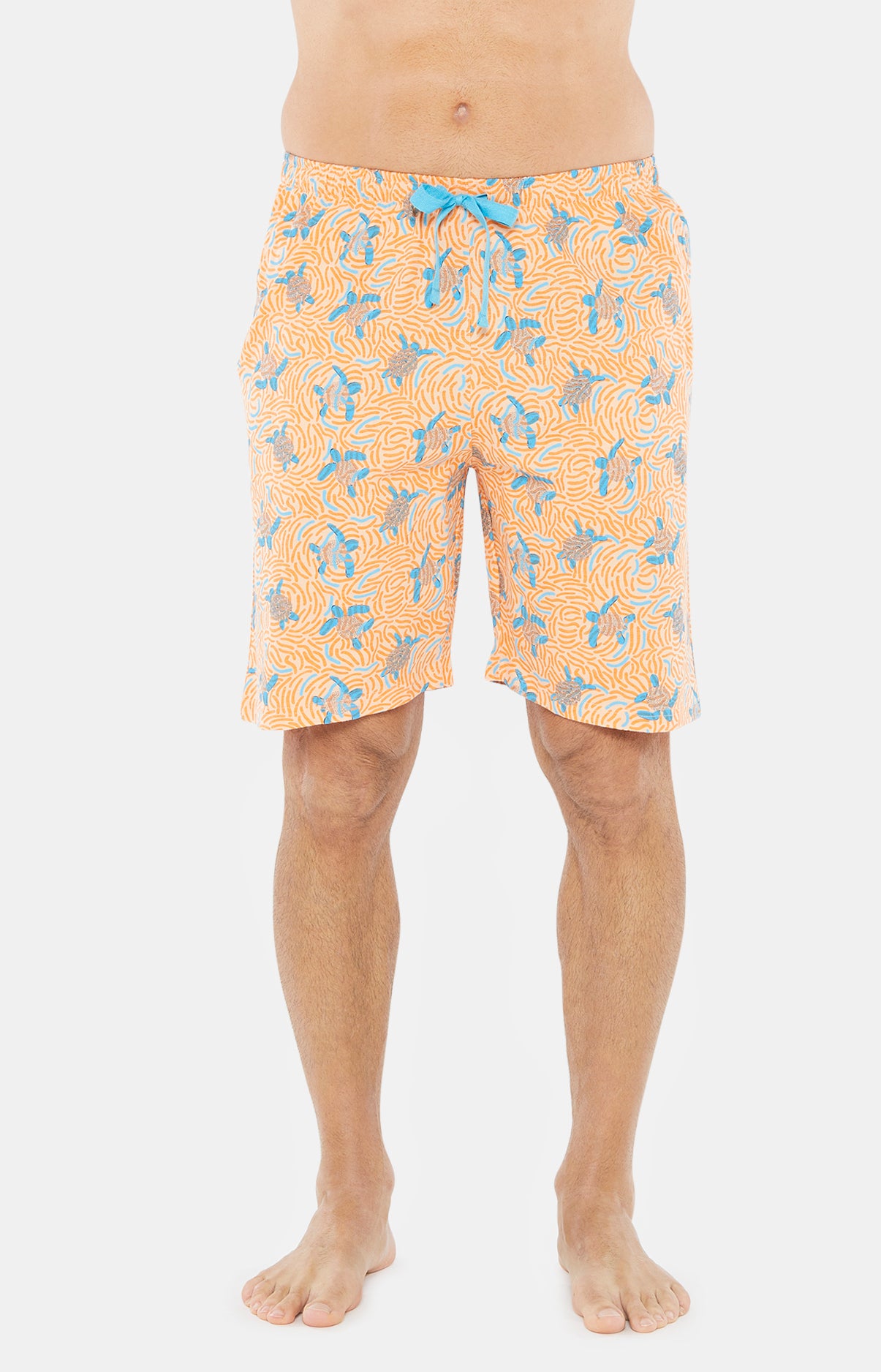 Pyjashort Homme Tortue Bleu 11