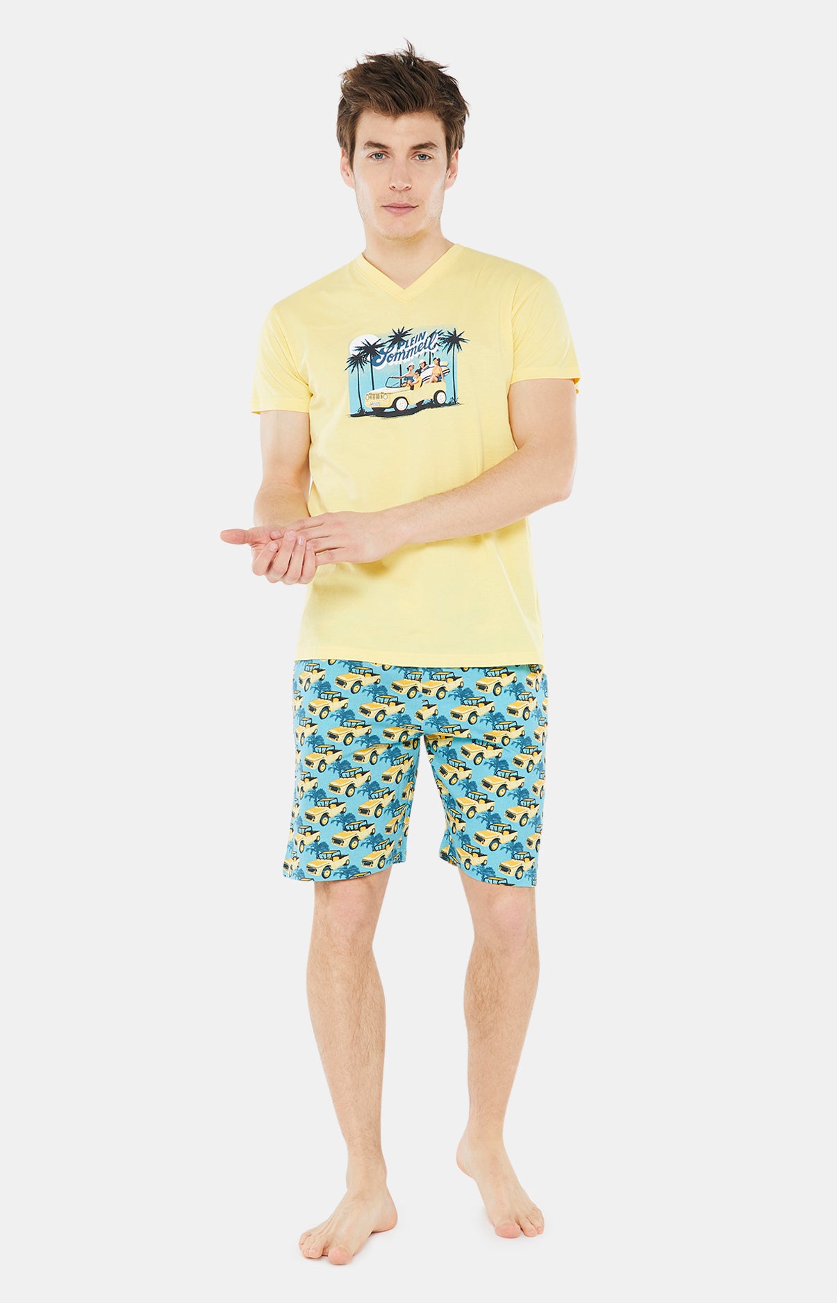 Pyjashort Homme Plein Sommeil Bleu 1