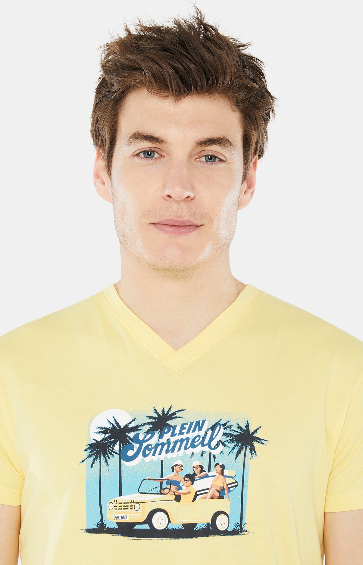 Pyjashort Homme Plein Sommeil Bleu 2
