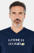 Pyjama long Homme Rythme de Croisière Marine 2