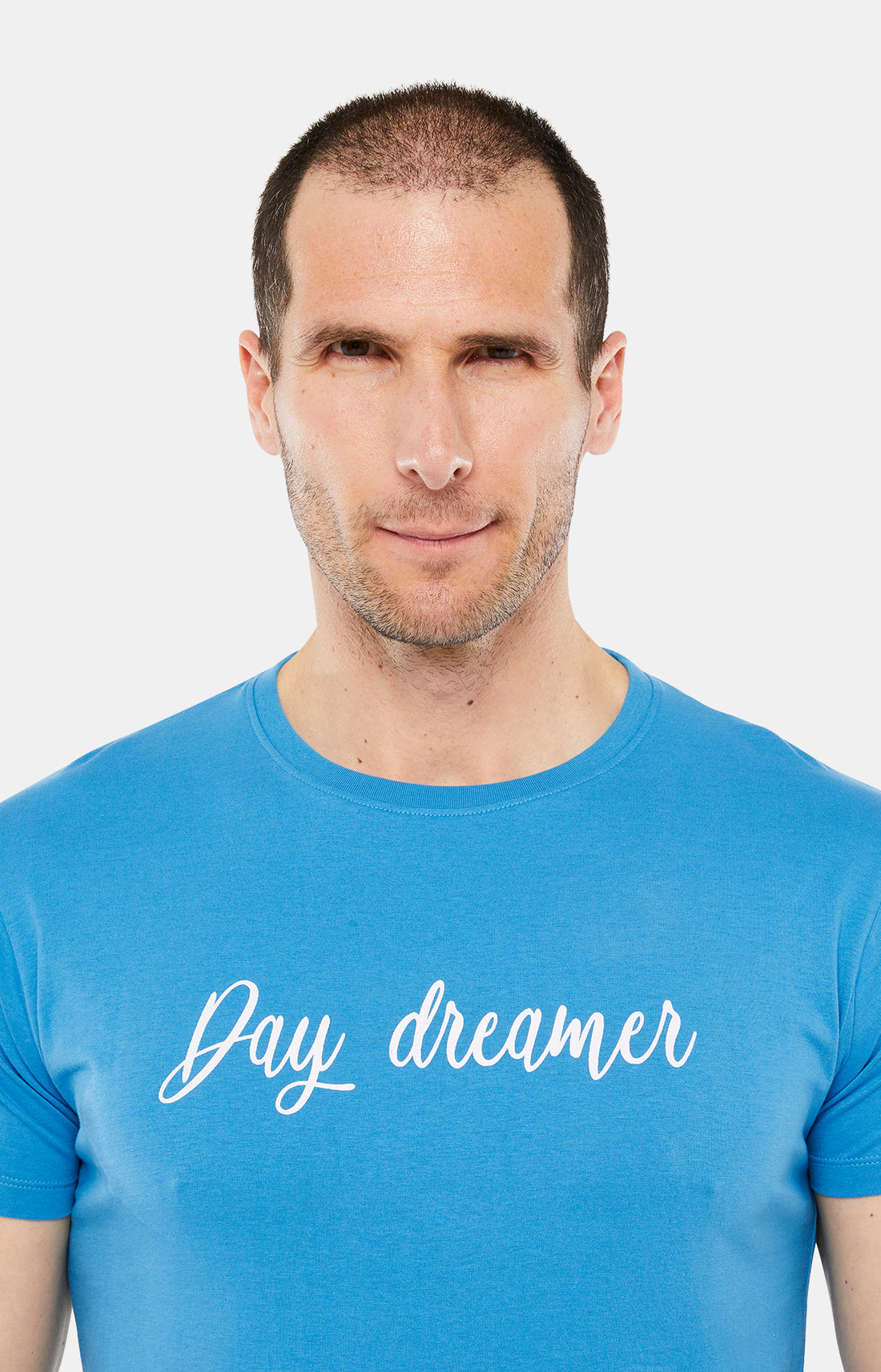 Pyjama court Pyjaméricain Homme Day Dreamer Bleu 2