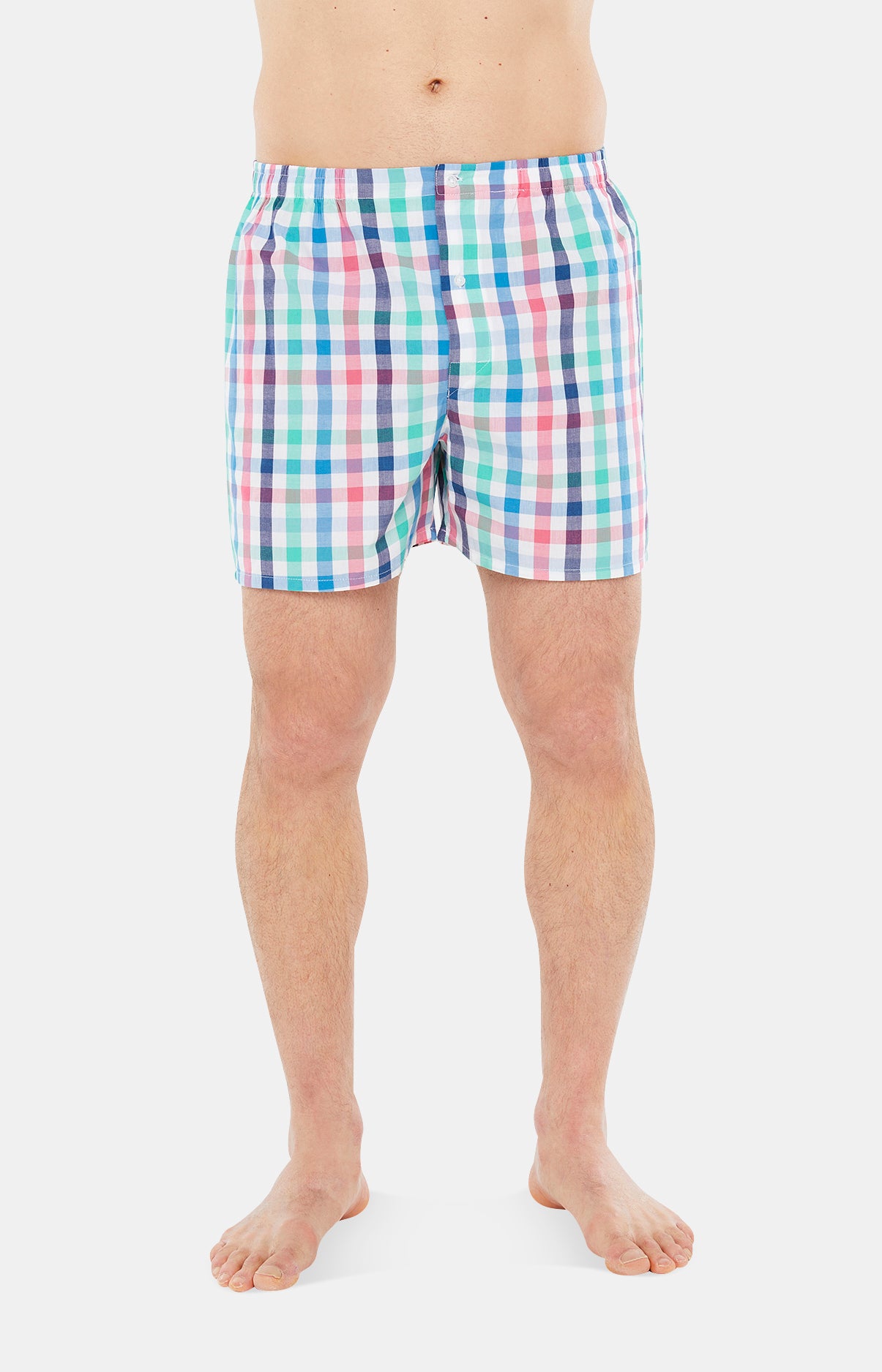 Pyjama court Pyjaméricain Homme Day Dreamer Bleu 3