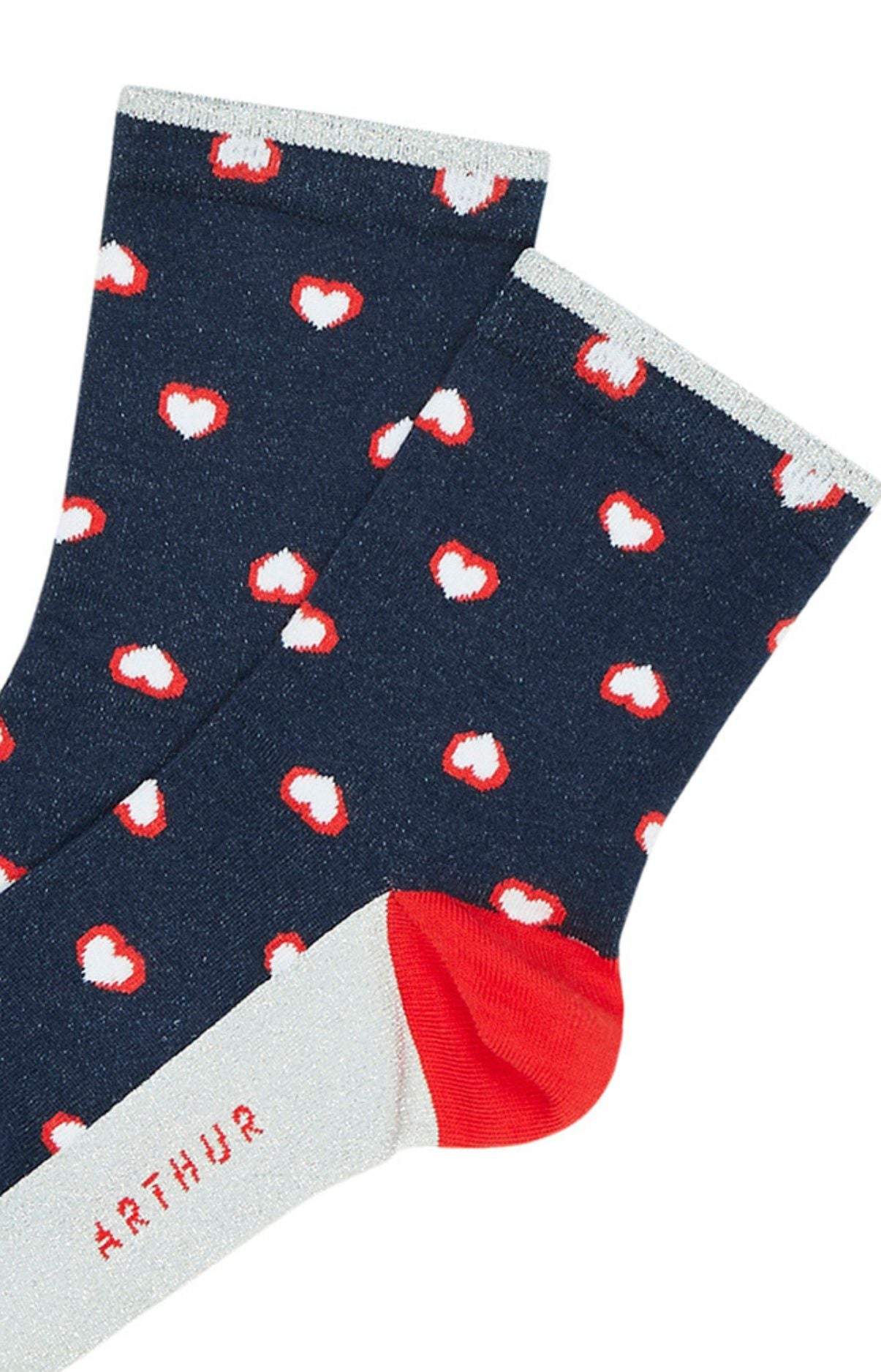 Chaussettes Homme Joli Coeur Marine 2