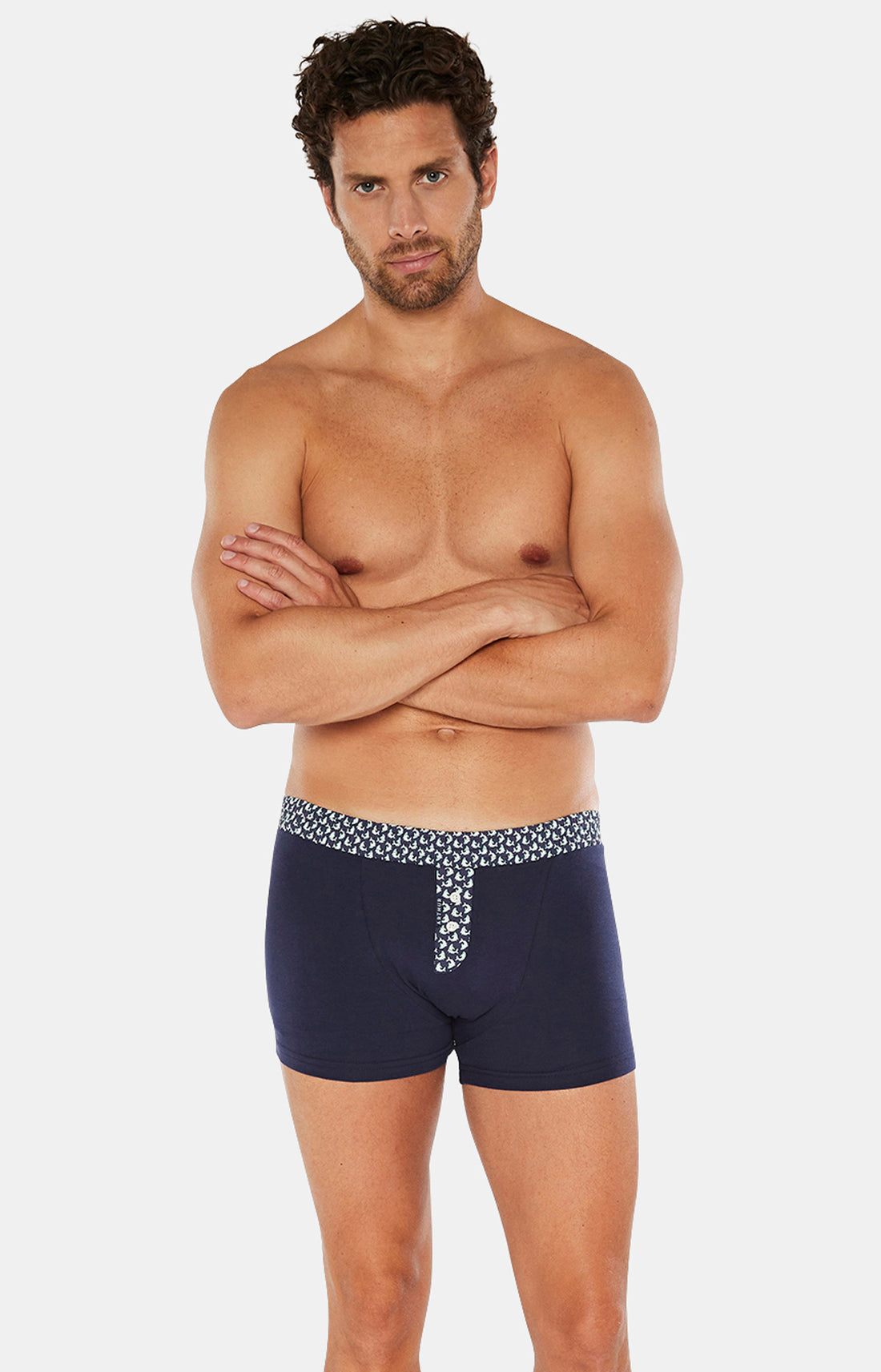Boxer Homme Club Marine 22