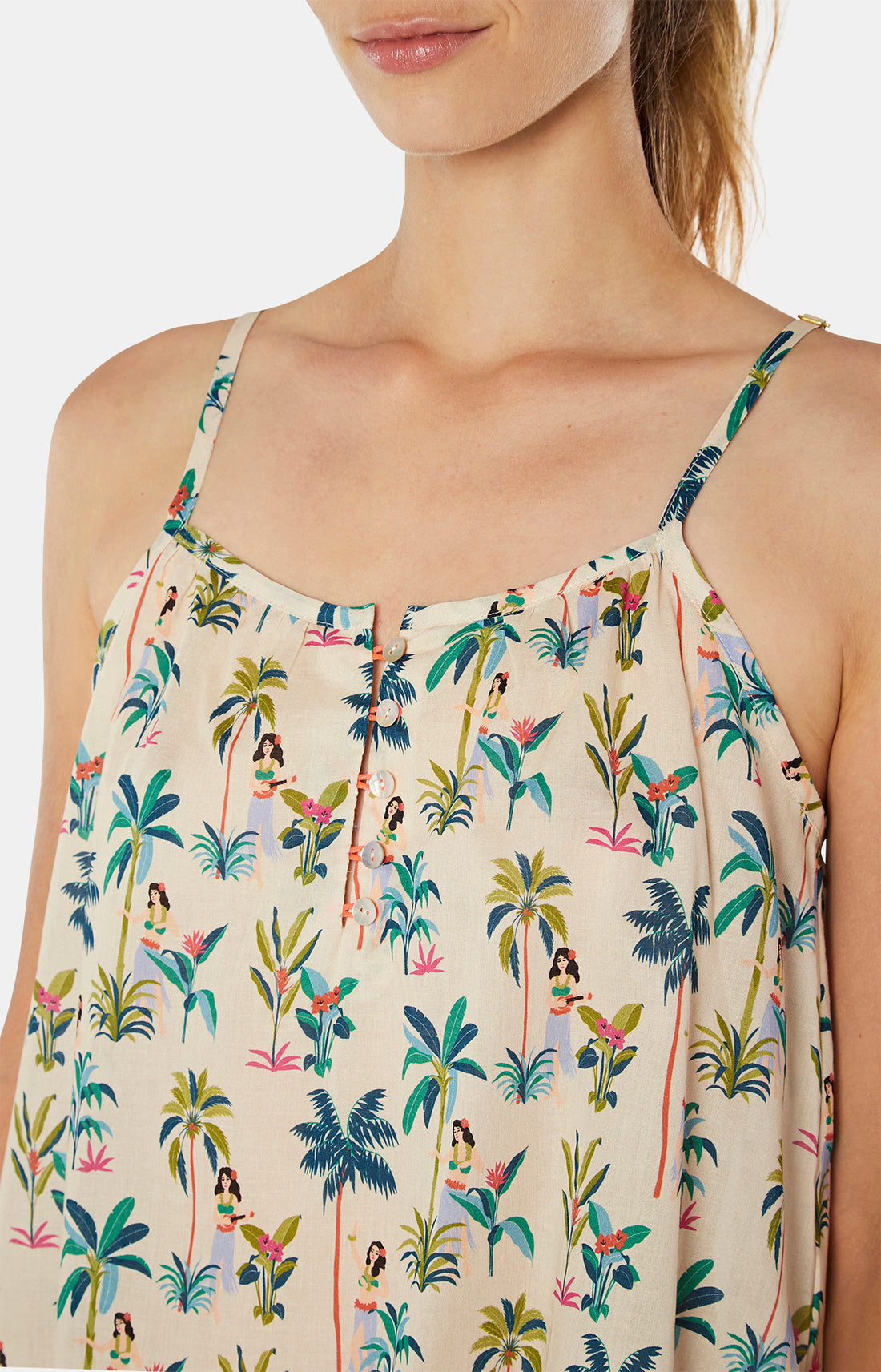 Caraco Femme Short Vahiné Multicolore 2
