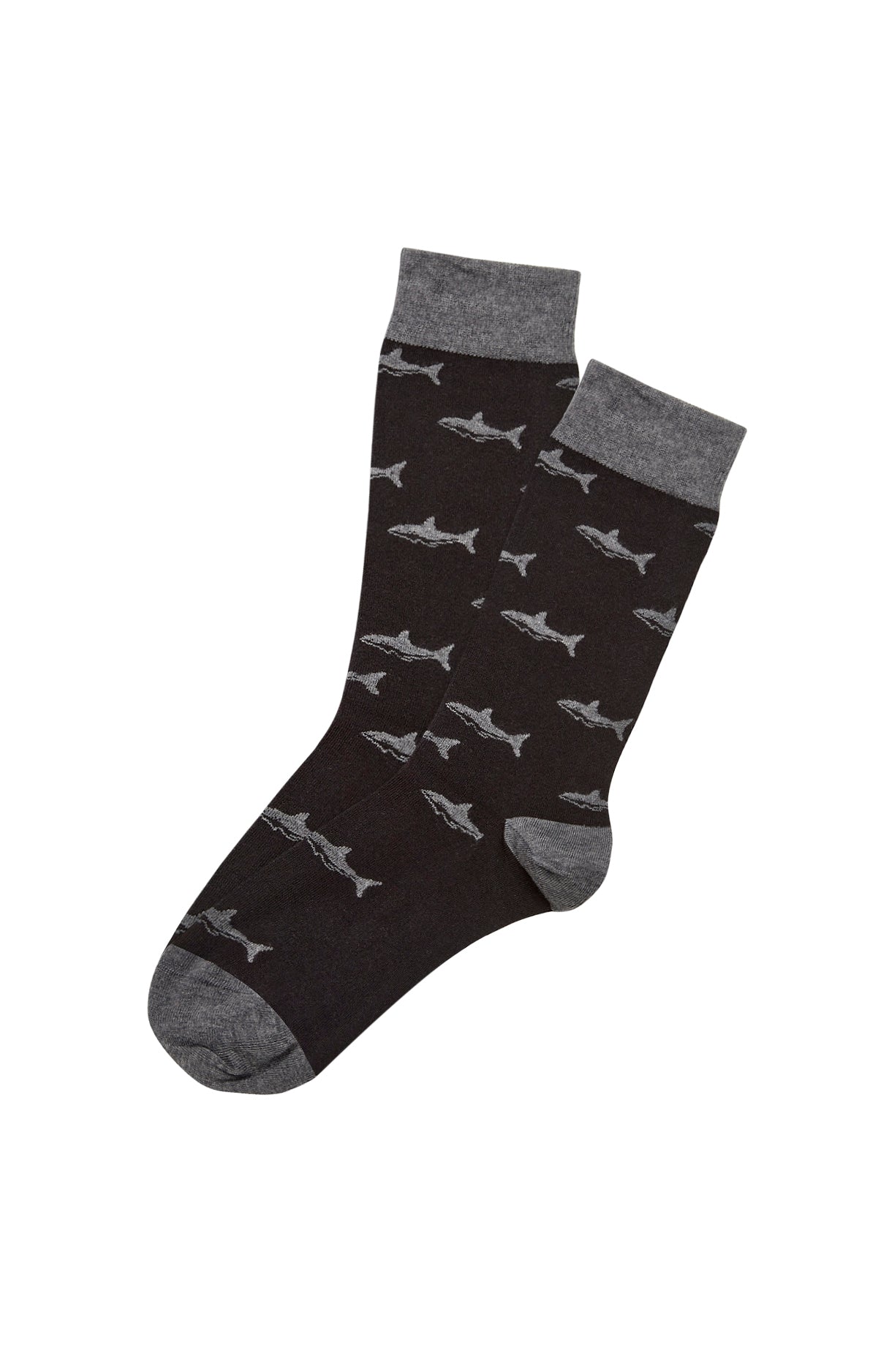 Chaussettes Homme Requin Bleu 7