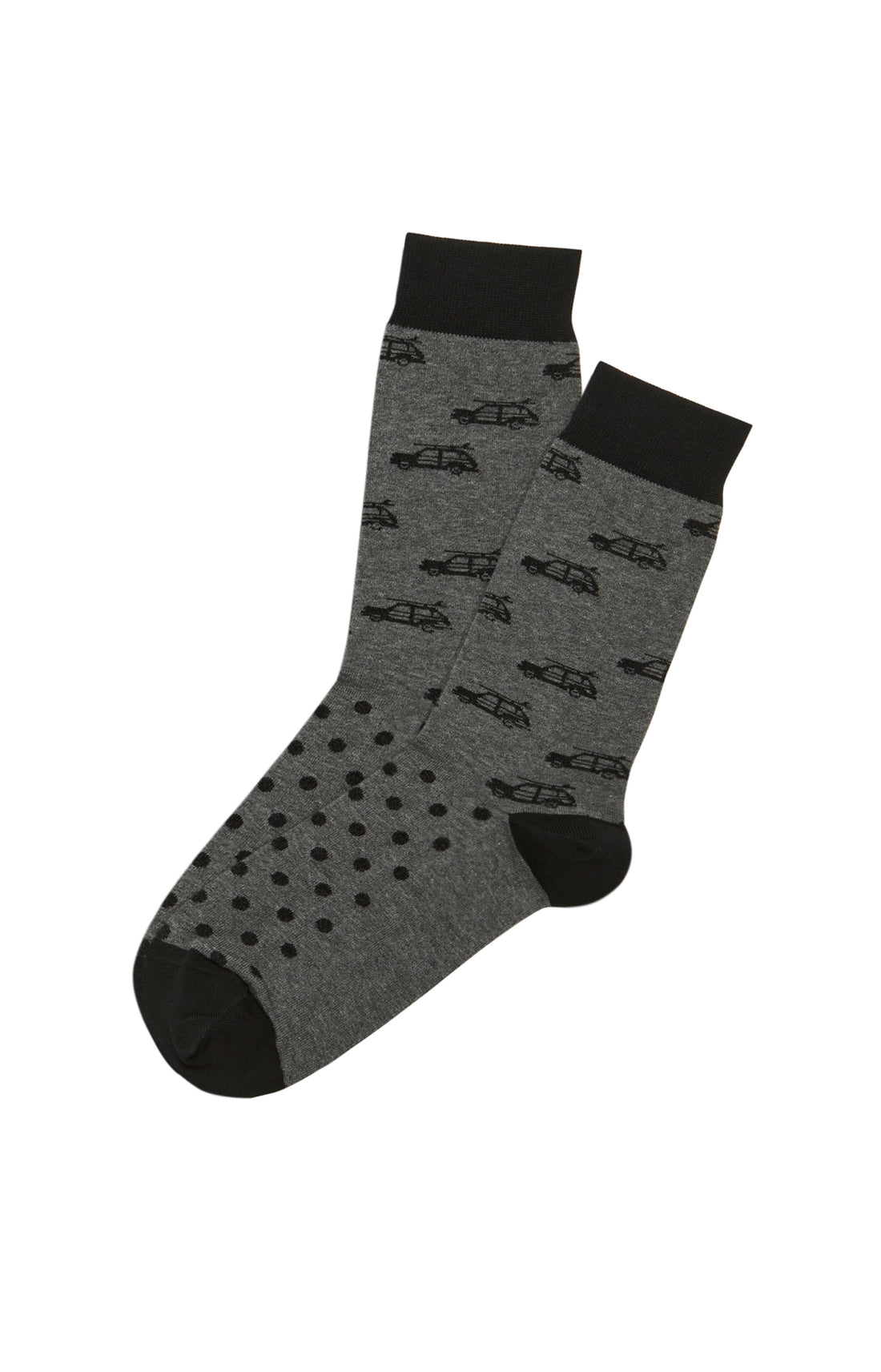 Chaussettes Homme California Gris 5