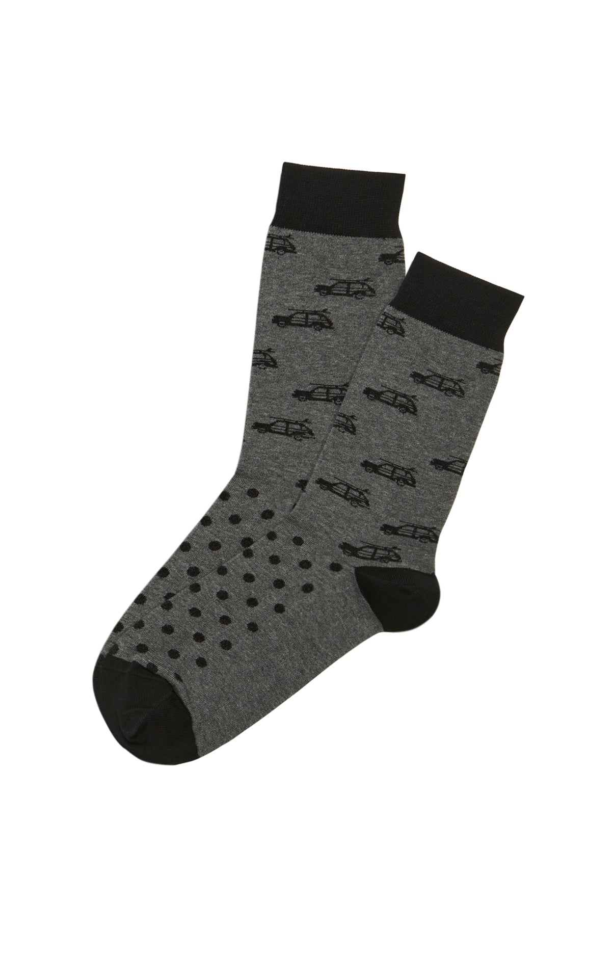 Chaussettes Homme California Gris 5