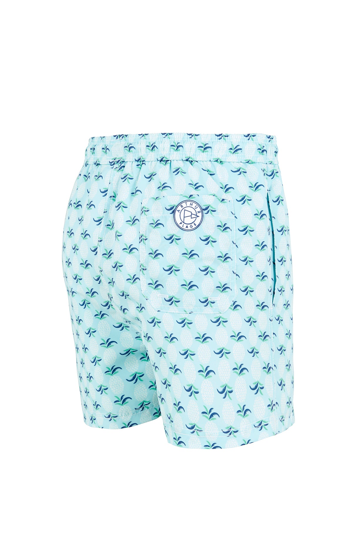 Short de bain Enfant Ananas Bleu 2