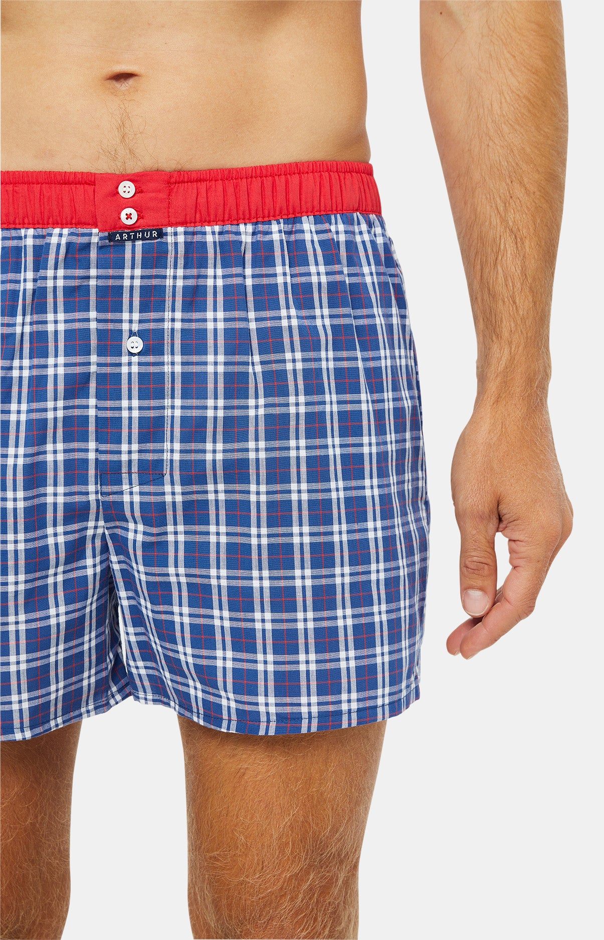 Caleçon avec suspensoir Homme Le Club n°1027 Marine 2