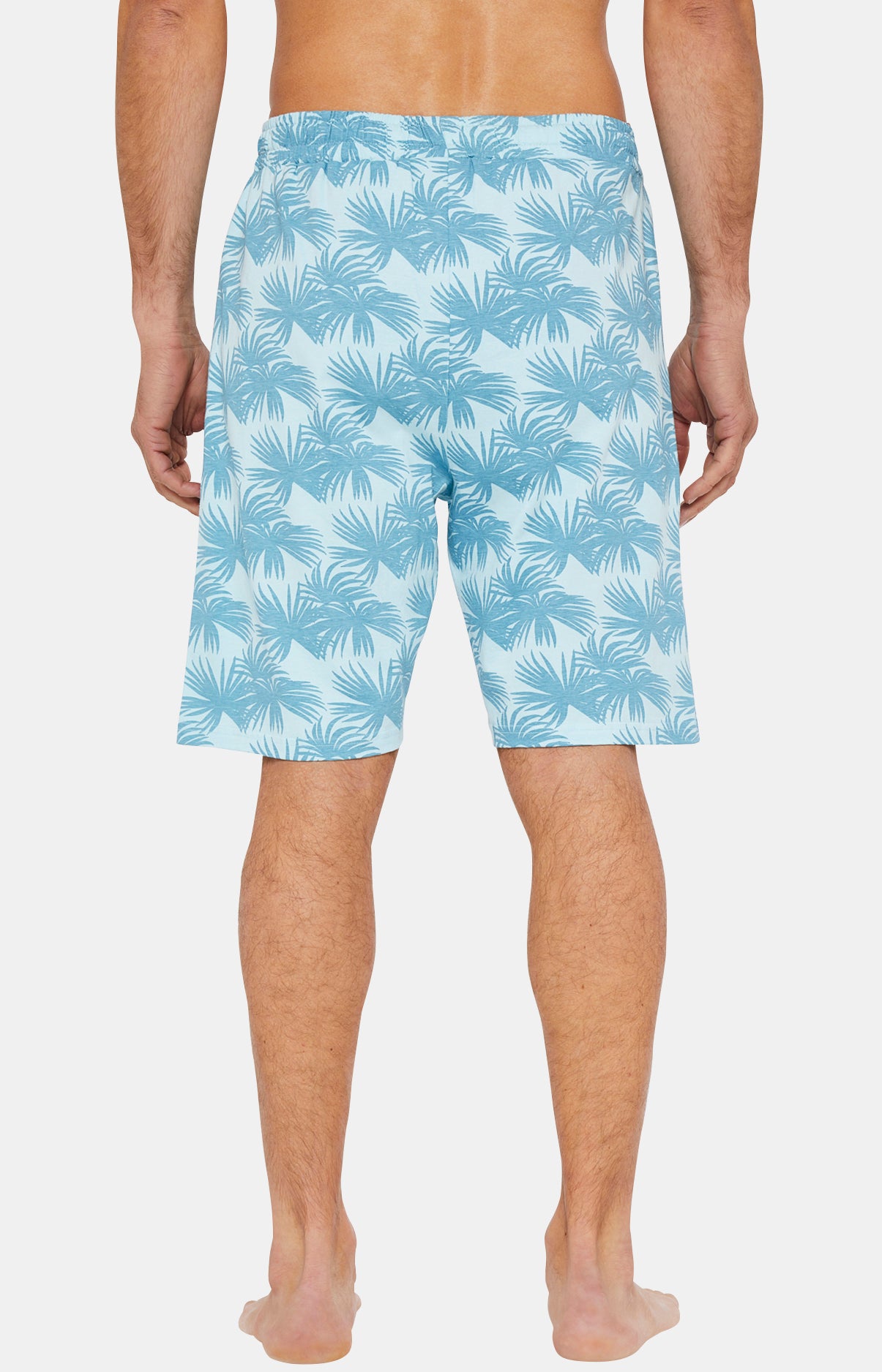Short Homme Palmier Bleu 4