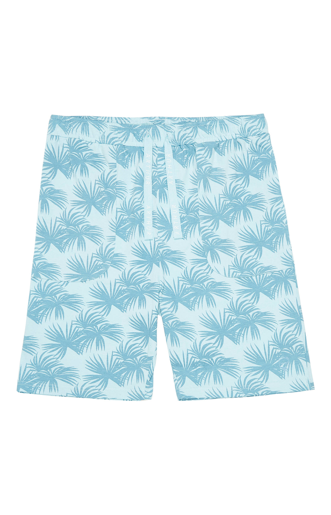 Short Homme Palmier Bleu 3