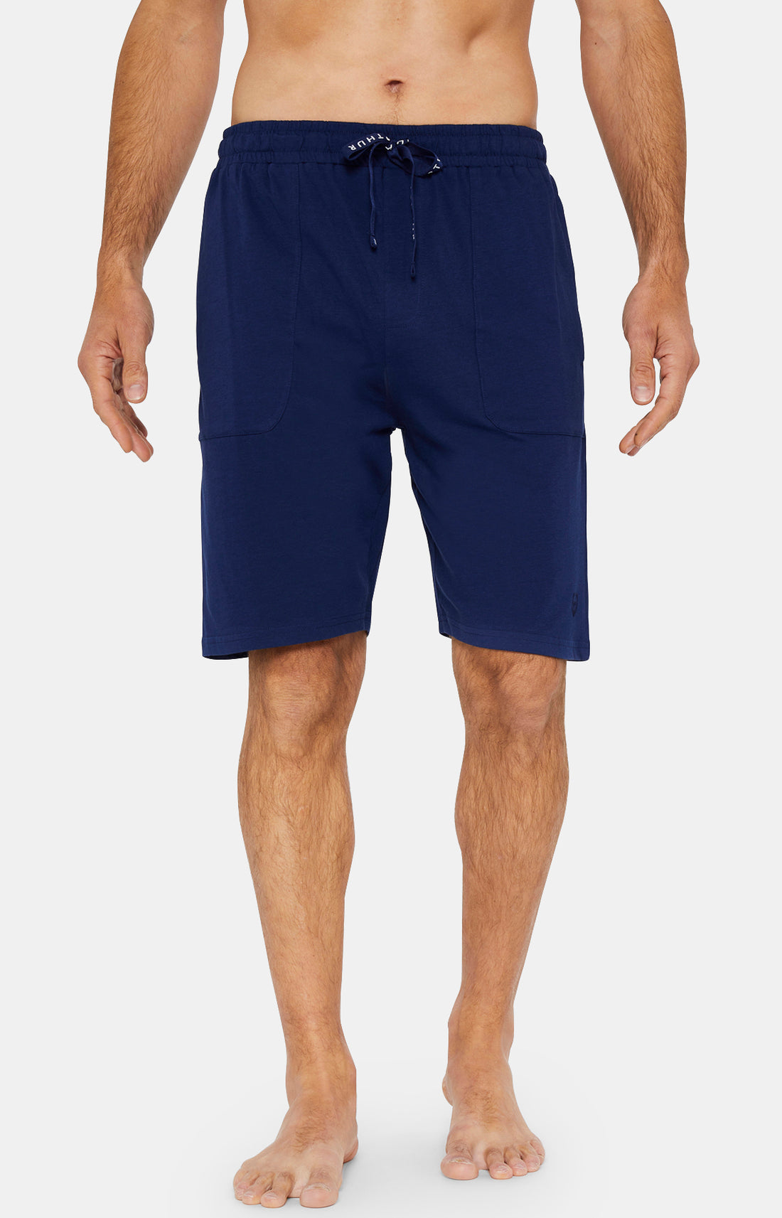 Short Homme Coton Homme Marine 2