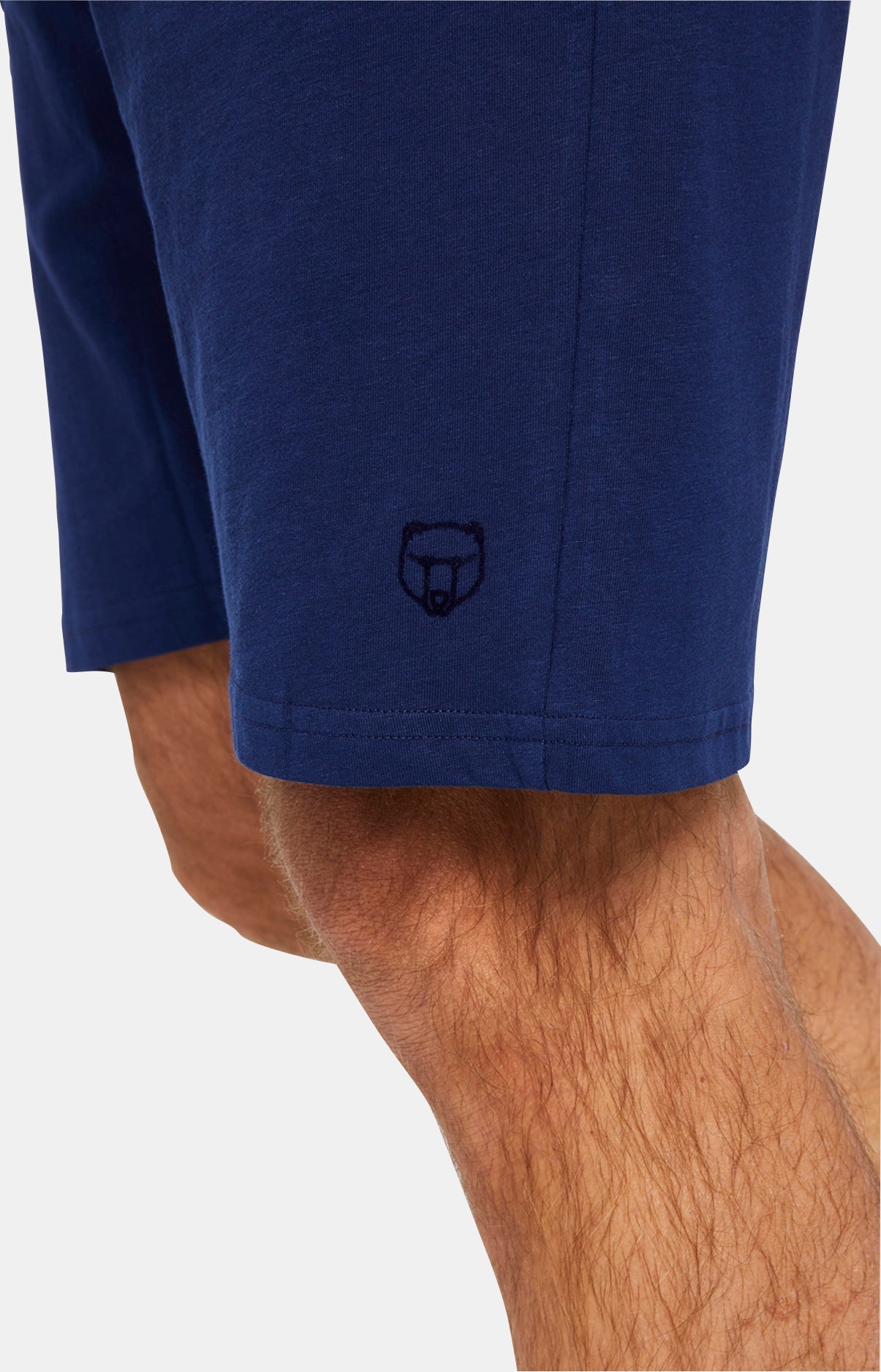Short Homme Coton Homme Marine 4